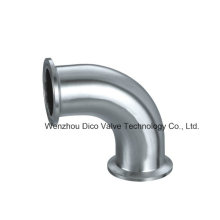 Stainless Steel Sanitary 90 Degree Clamp Elbow for Food Industry